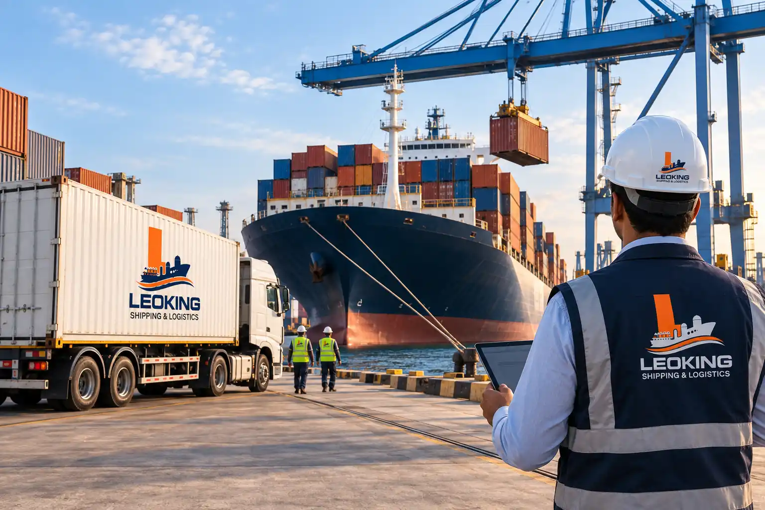 Shipping and cargo logistics operations in Vashi Navi Mumbai