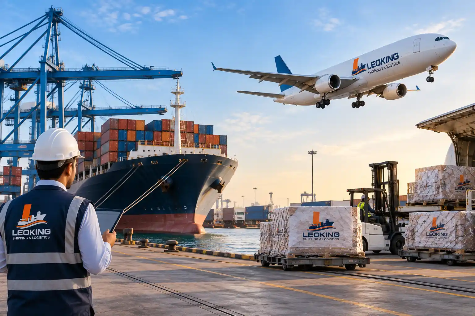 Customs clearance and container shipping operations near JNPT