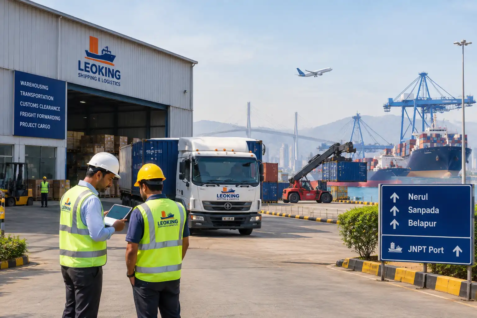 Cargo and logistics operations serving Nerul Sanpada and Belapur Navi Mumbai