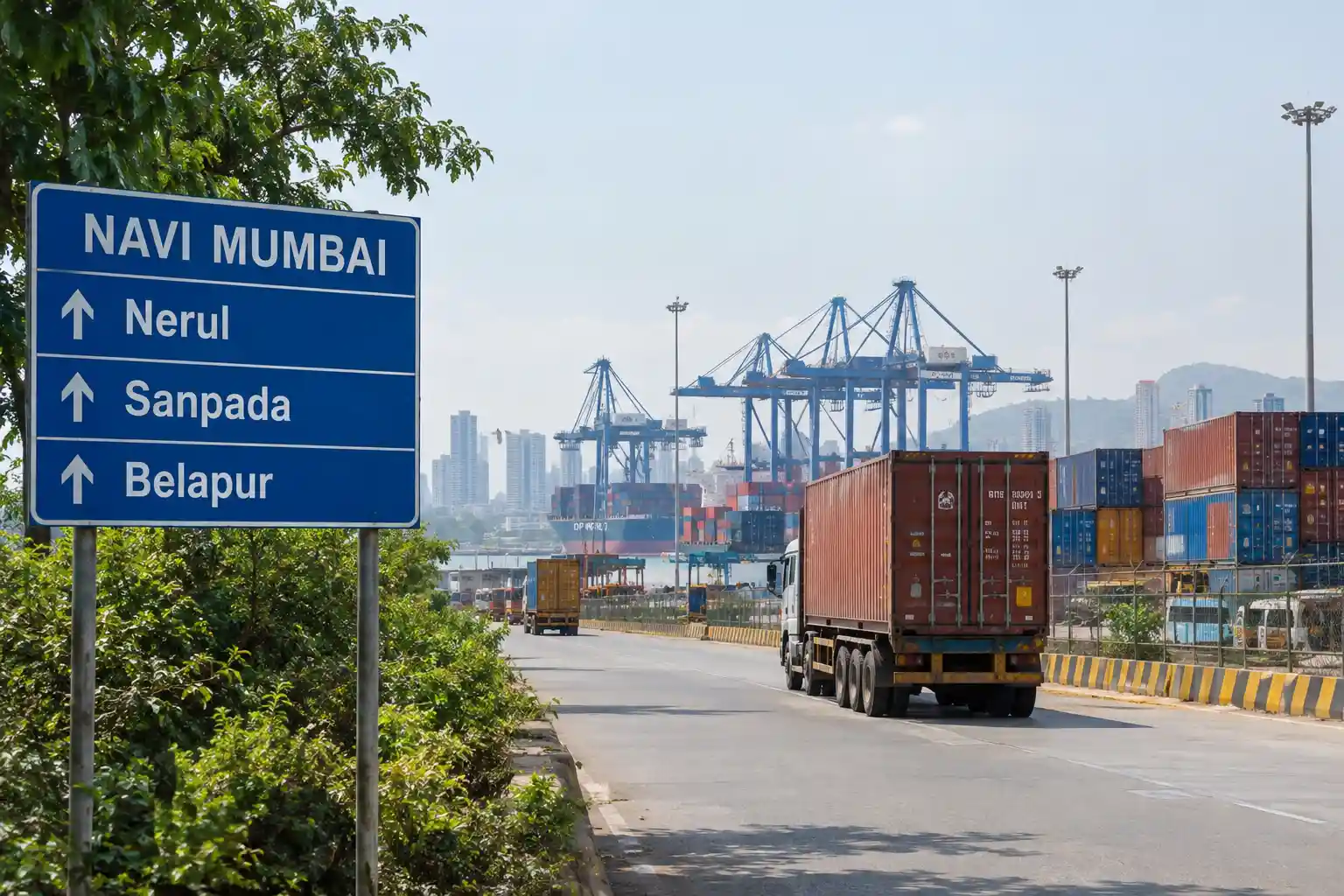 Shipping and logistics company serving Nerul Sanpada and Belapur Navi Mumbai