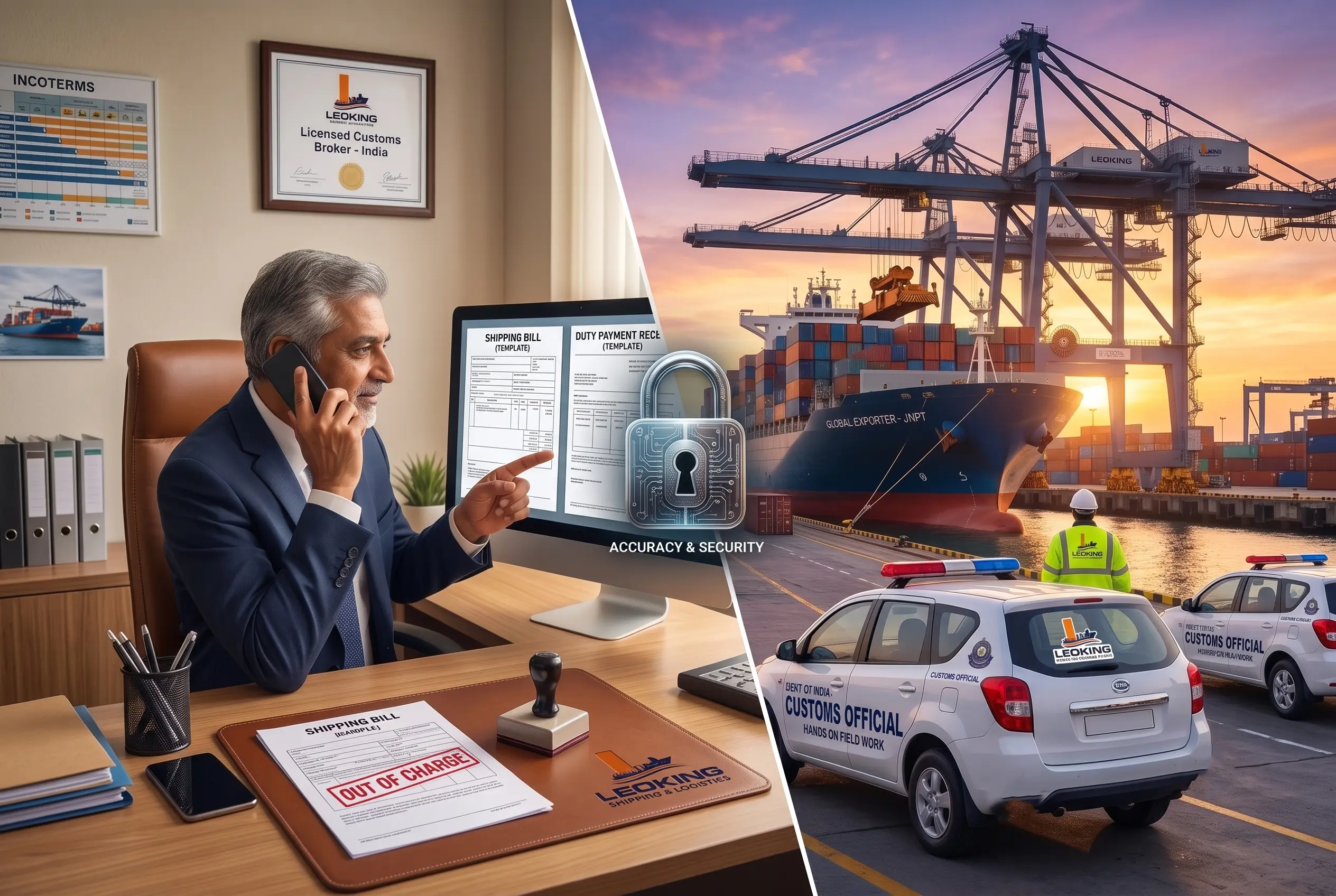 Reliable Customs Clearance Agent at Nhava Sheva and JNPT